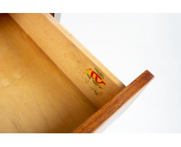 Alain Richard desk in rosewood edition Meuble TV 1960