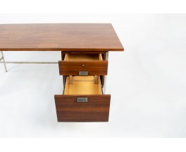 Bureau Alain Richard en palissandre édition Meuble TV 1960