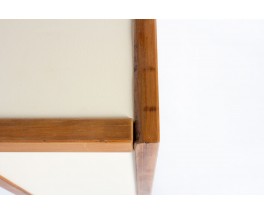Andre Sornay storage cabinet in mahogany and lacquered front 1960