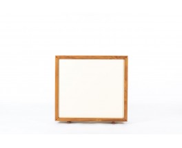 Andre Sornay storage cabinet in mahogany and lacquered front 1960