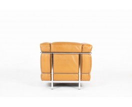 Fauteuil LC2 en cuir marron – Le Corbusier, Pierre Jeanneret & Charlotte Perriand