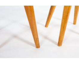 Suite de 4 chaises Méribel par Christian Durupt – Modèle vintage en pin 1960