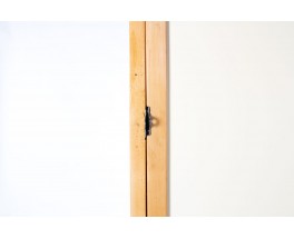 André Sornay Wardrobe beech and lacquer – French Modernist Design, 1960s