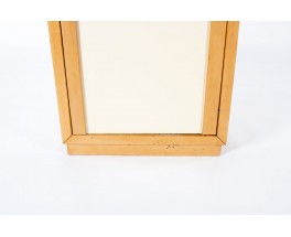 André Sornay Wardrobe beech and lacquer – French Modernist Design, 1960s