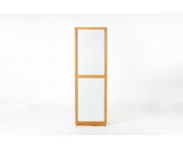 Vestiaire André Sornay hêtre et laque – Design moderniste français des années 60