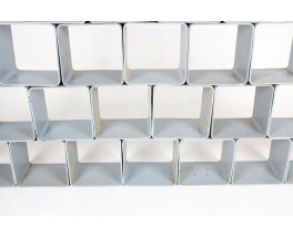 Willy Guhl bookcase 24 elements edition Eternit 1970