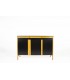 Meuble de rangement André Sornay en hêtre 1960