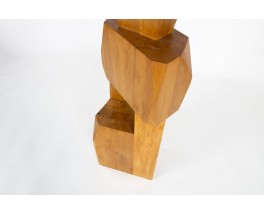 Sculpture en chêne massif Cairn II Collection Galerie44