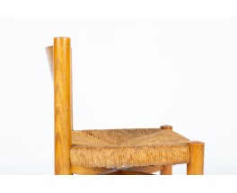 Chaises Charlotte Perriand modèle Méribel édition Steph Simon 1950 set de 6
