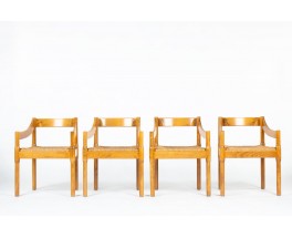 Ensemble Carimate de Vico Magistretti pour Cassina 1960 set de 6