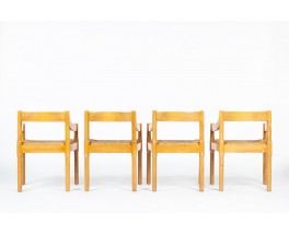 Ensemble Carimate de Vico Magistretti pour Cassina 1960 set de 6