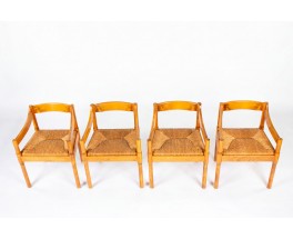 Ensemble Carimate de Vico Magistretti pour Cassina 1960 set de 6