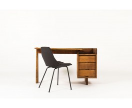 Bureau Guillerme & Chambron en chene modele etudiant edition Votre Maison 1960