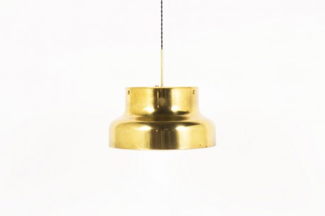 Grande suspension Anders Pehrson modele Bumling en laiton edition Atelier Lyktan 1960