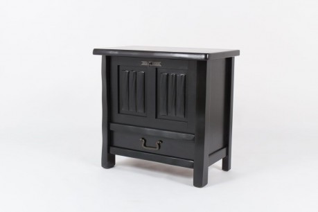 Meuble Olavi Hanninen noir edition Mikko Nupponen 1950