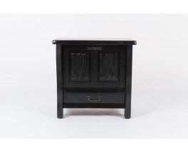 Meuble Olavi Hanninen noir edition Mikko Nupponen 1950