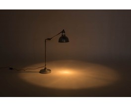 Lampe de bureau modele nickele Georges Houillon 1930