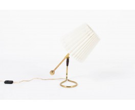 Lampe Kaare Klint modele 306 en laiton edition Le Klint 1945